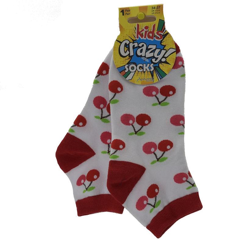 Crazy Socks Kirschen 34-37